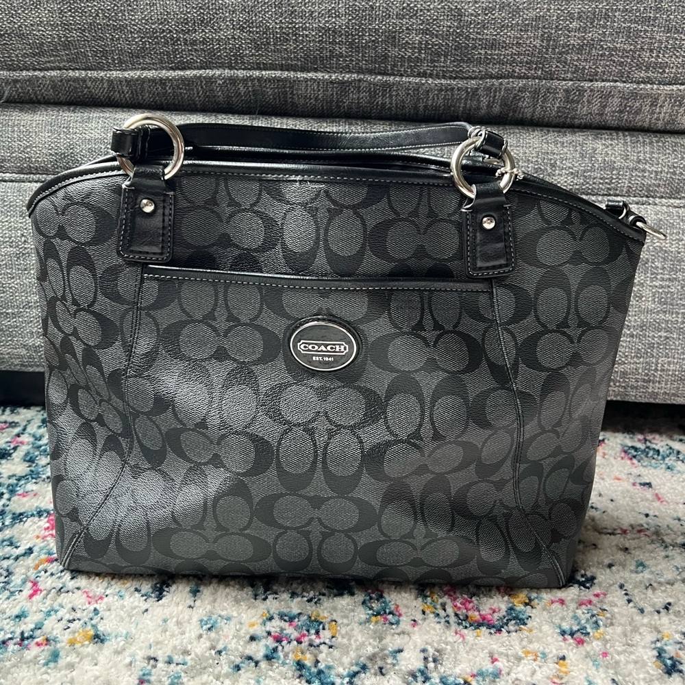 COACH PEYTON POCKET TOTE (COACH F19816)
